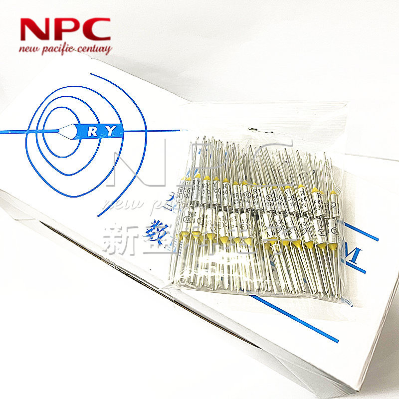 温度保险丝RY100度15A250V RY100℃金属壳 CCC认证 一包100只