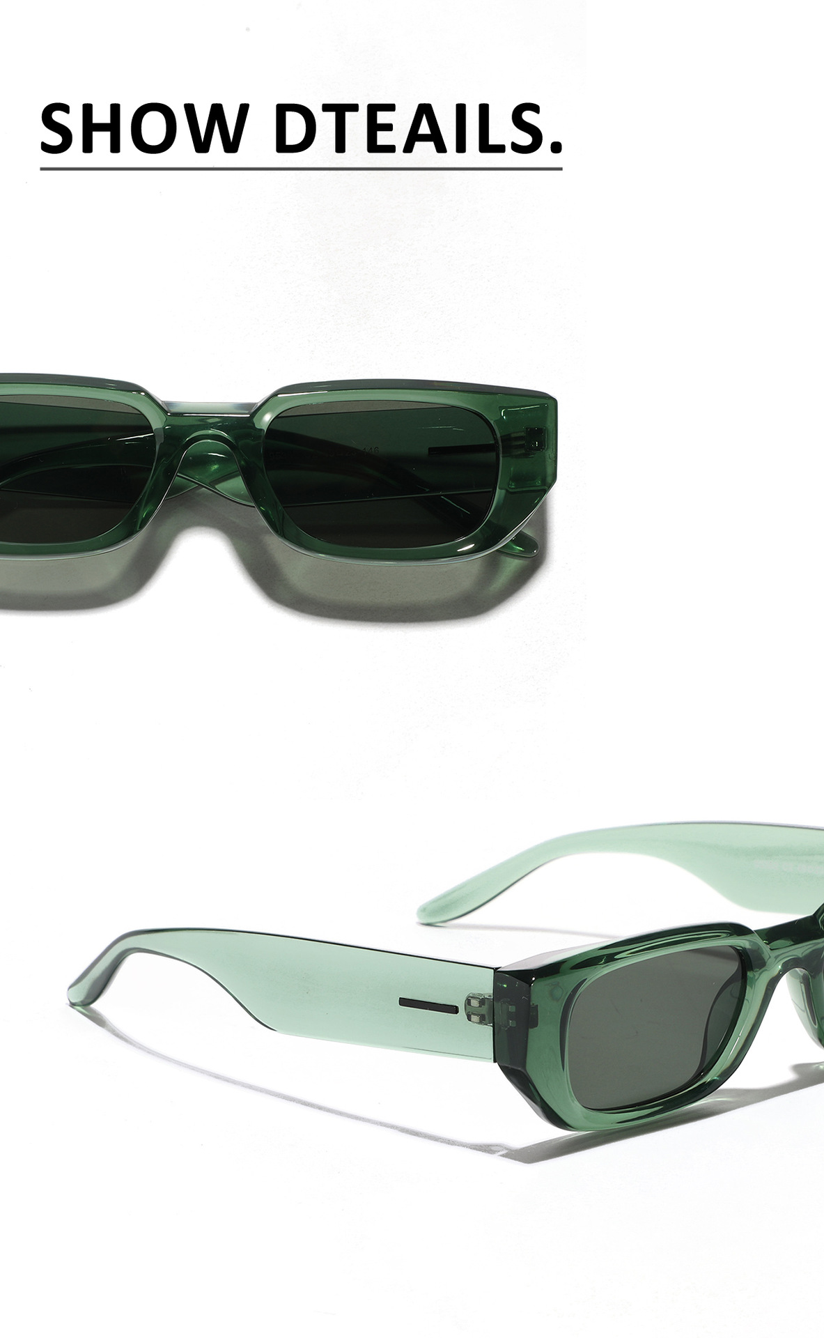 Hip Hop Einfacher Stil Einfarbig Ac UV400-Schutz Quadrat Vollbild Sonnenbrille Der Frauen display picture 3