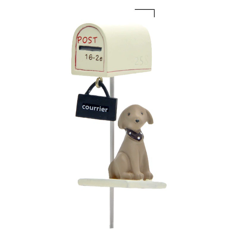 Японский мультфильм из смолы из железа и дерева, продукты из садоводства, мясо, микро-пейзаж