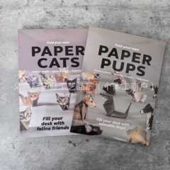 亚马逊新品 创意个性可爱动物折纸 Paper animal DlY Origami Kit
