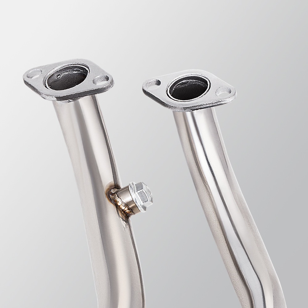 Motorcycle scooter GY6 modified 125 stainless steel full section 150 exhaust pipe suit 51mm caliber universal