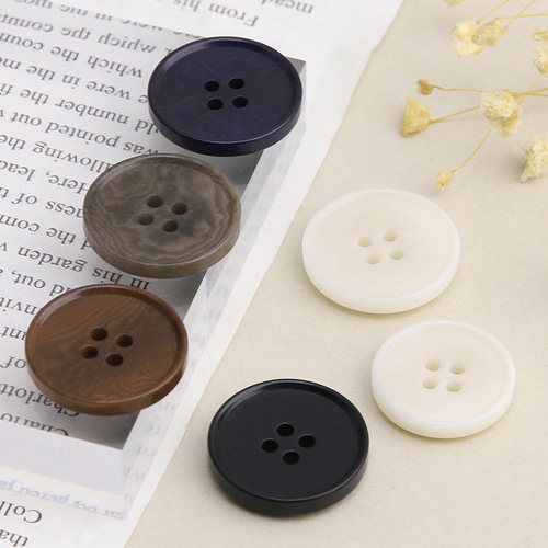 High-end fruit buckle casual trousers suit buttons coat buttons black buttons high-end suit buttons
