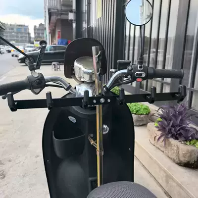 Meal Hooks Universal Rider Expansion – Other Electric Vehicle Accessories - umbrella-pole-fixed-eagle-claw-takeaway-hook-6-models