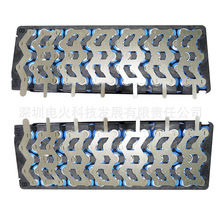 13S5P 65孔支架 银鱼款W型支架 18650锂电池支架 套装银鱼支架