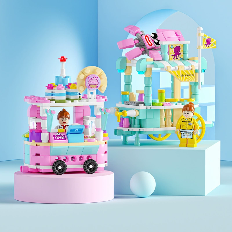 Братская LEGO-конструктор, детский ресторанный вагон, дом, транспорт, головоломка, игрушка