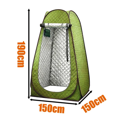 Avtomobil dam çadırları, cover, toilet - thickened-and-padded-double-green-double-151519