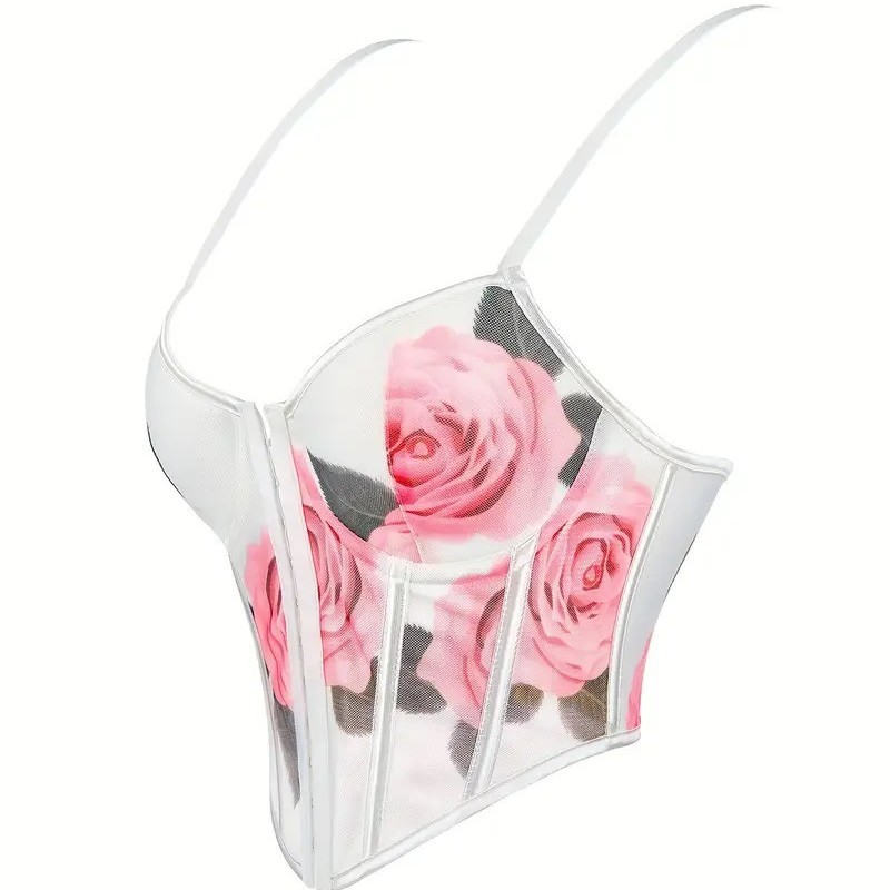 Europa y los Estados Unidos florecen con una perspectiva sexy, chaleco de hueso de pescado, chaleco delgado, suministro transfronterizo.