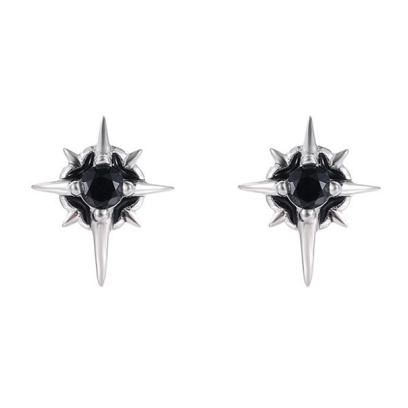 Men's S925 Sterling Silver Vintage Minimalist Brooch For Suits_voghion.com
