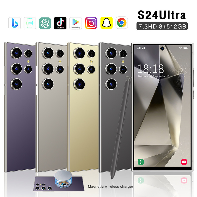 S 24 ultraクロスボーダー8 512内蔵ペン一体型穿孔7.3インチ大画面スマートフォン|undefined