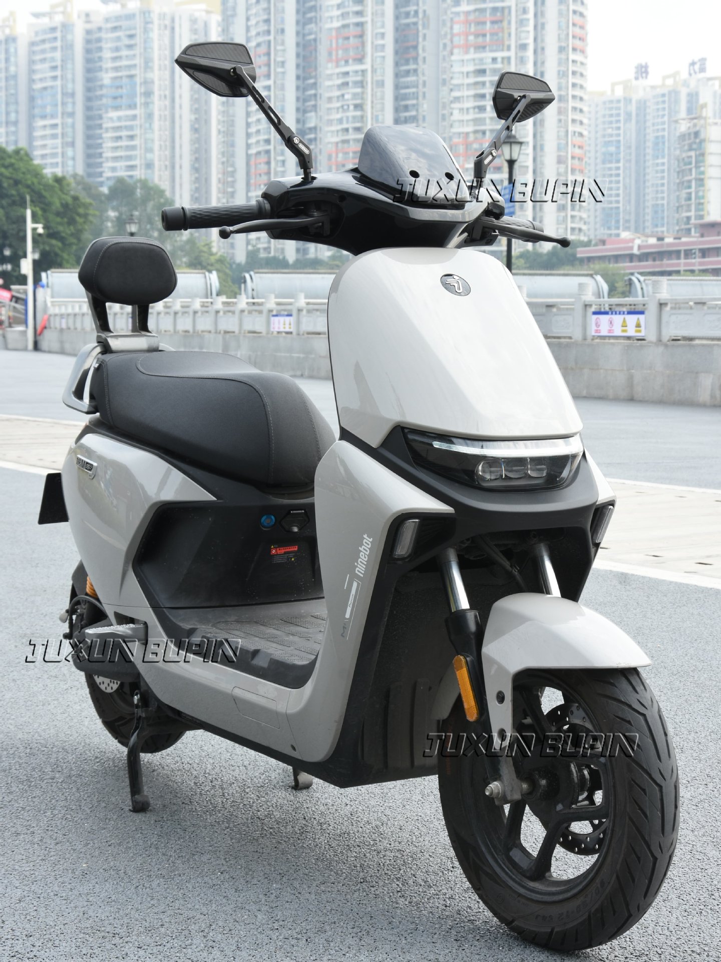 Suitable for Niu Nx/Fxt Ninebot M5 100 Extreme Core Ae5 Electric Scooter Motorcycle Folding Carbon Fiber Rearview Mirror