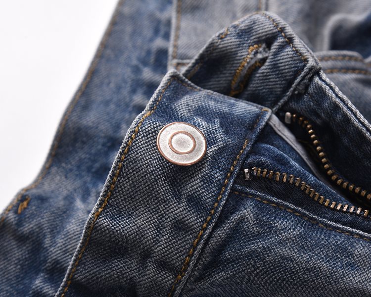 Men's Slim Fit Distressed Skinny Jeans With Ripped Patch Details_voghion.com