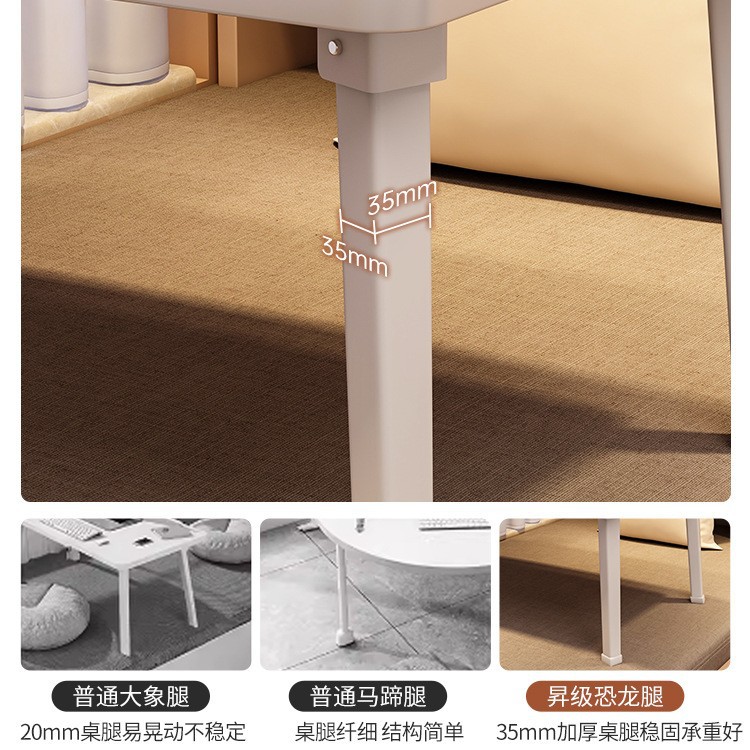 Ventana flotante mesa pequeña mesa de té doméstica plegable mesa de té dormitorio tatami kang mesa balcón más grande escritorio de cama