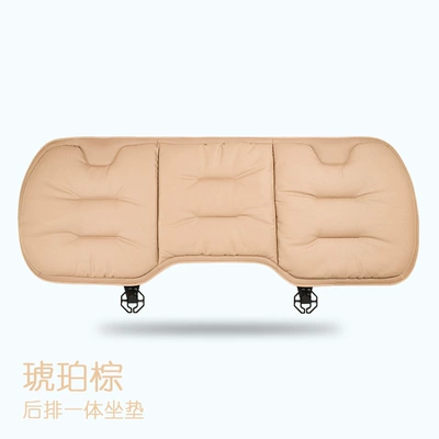 Seat cushion, seat cover: Seat Cushion, Suitable for Mercedes-Benz - amber-brownrear-row-single-seat