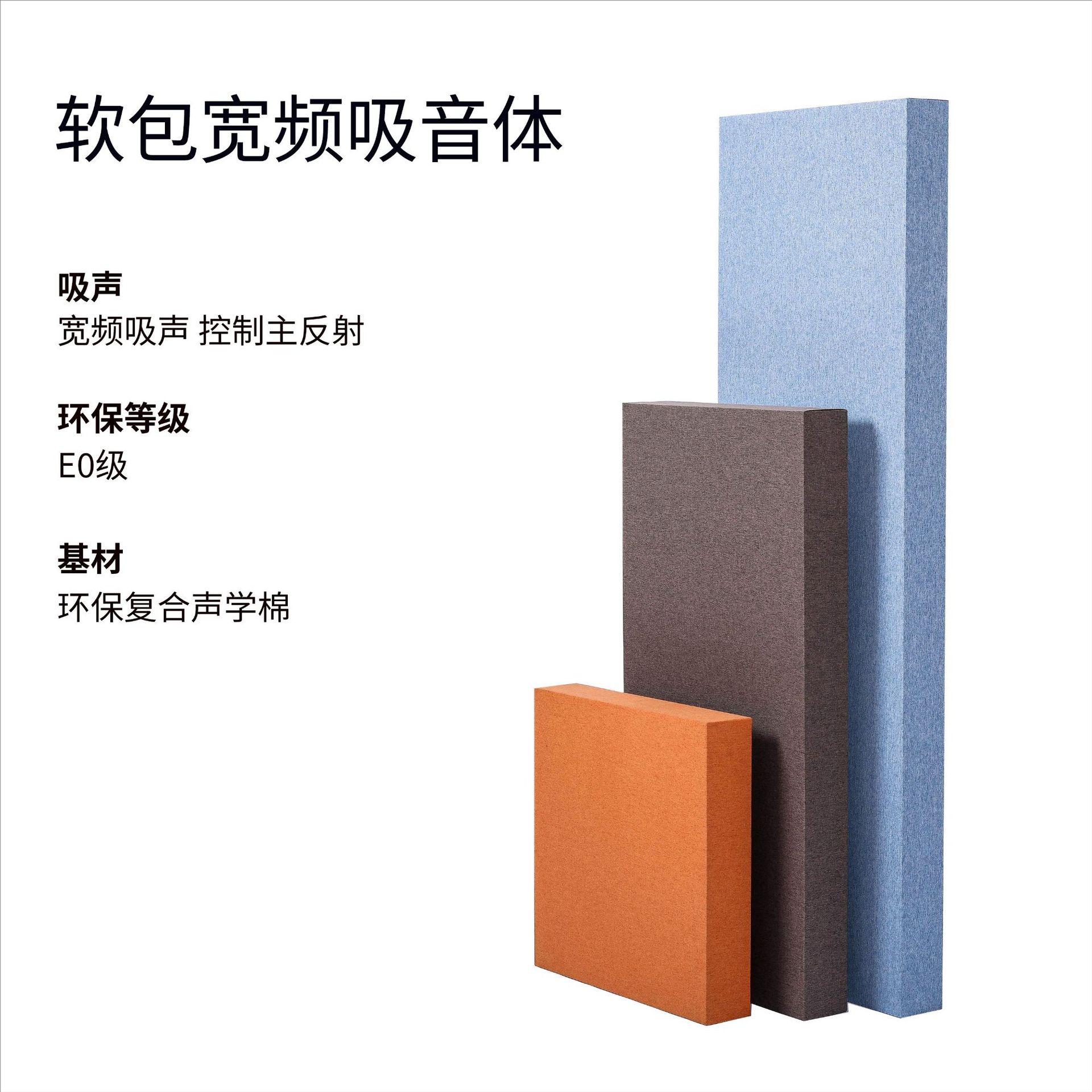 Medium, High, Low, Wide-Band, Modular Soft-Packed Sound-Absorbing Panels, Audio-Visual Recording Studios, Music Studios, Echo and Reverb Processing