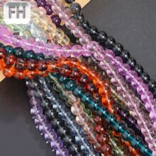 �¿����ʯ͸�������A�鴮��ɢ�� ֱ�r��diy�ֹ�������Ʒ���