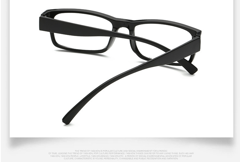 Hot ultra-light black frame glasses simple and generous presbyopia glasses running Jianghu exhibition finished reading glasses wholesale_voghion.com