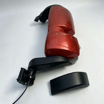 Rearview mirror/rearview mirror — 3 rearview mirror assembly, Yi6 - yi3-manual-drivers-seat-left-red
