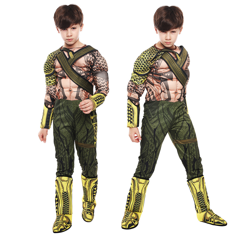 Justice League Aquaman cosplay Halloween party anime costume hero costume stage performance outfit