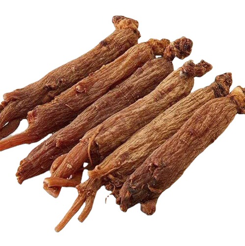 Bulk Unstewed Red Ginseng Root Pieces from Changbai Mountain Korean Ginseng in Loose Form for Soaking in Water or Stewing in Soup Traditional Chinese Medicine Red Ginseng Pieces