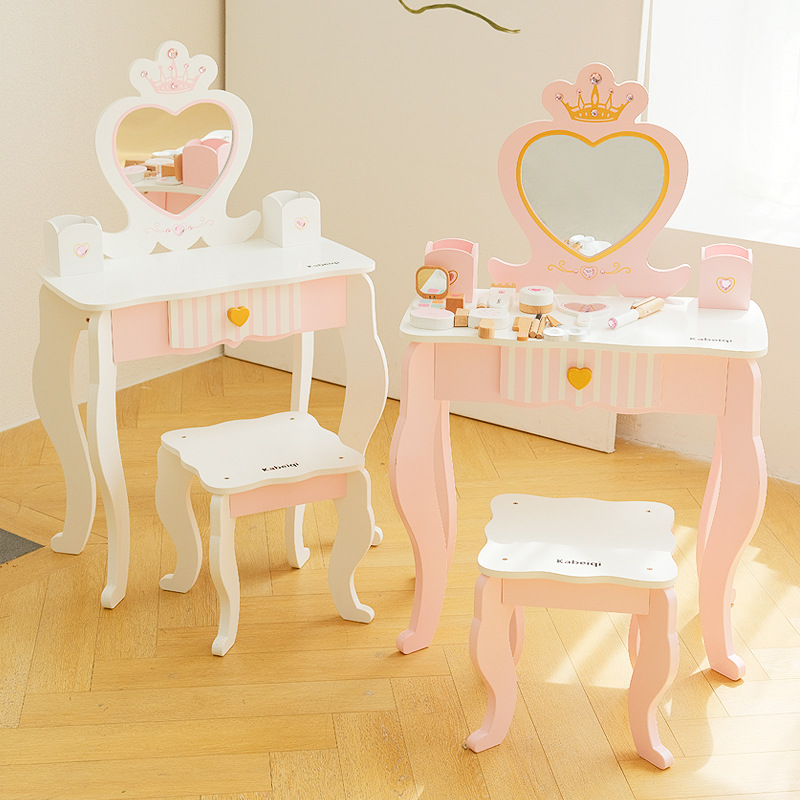 Wooden family royal dressing table girl's