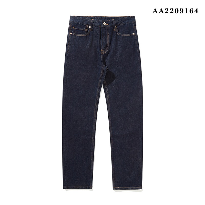 2025 Dark Blue Casual Business Simple Solid Color Stretch Thickened 501 Version Slim Straight Washed Men's Jeans 2025 Dark Blue Casual Business Simple Solid Color Stretch Thickened 501 Version Slim Straight Washed Men's Jeans