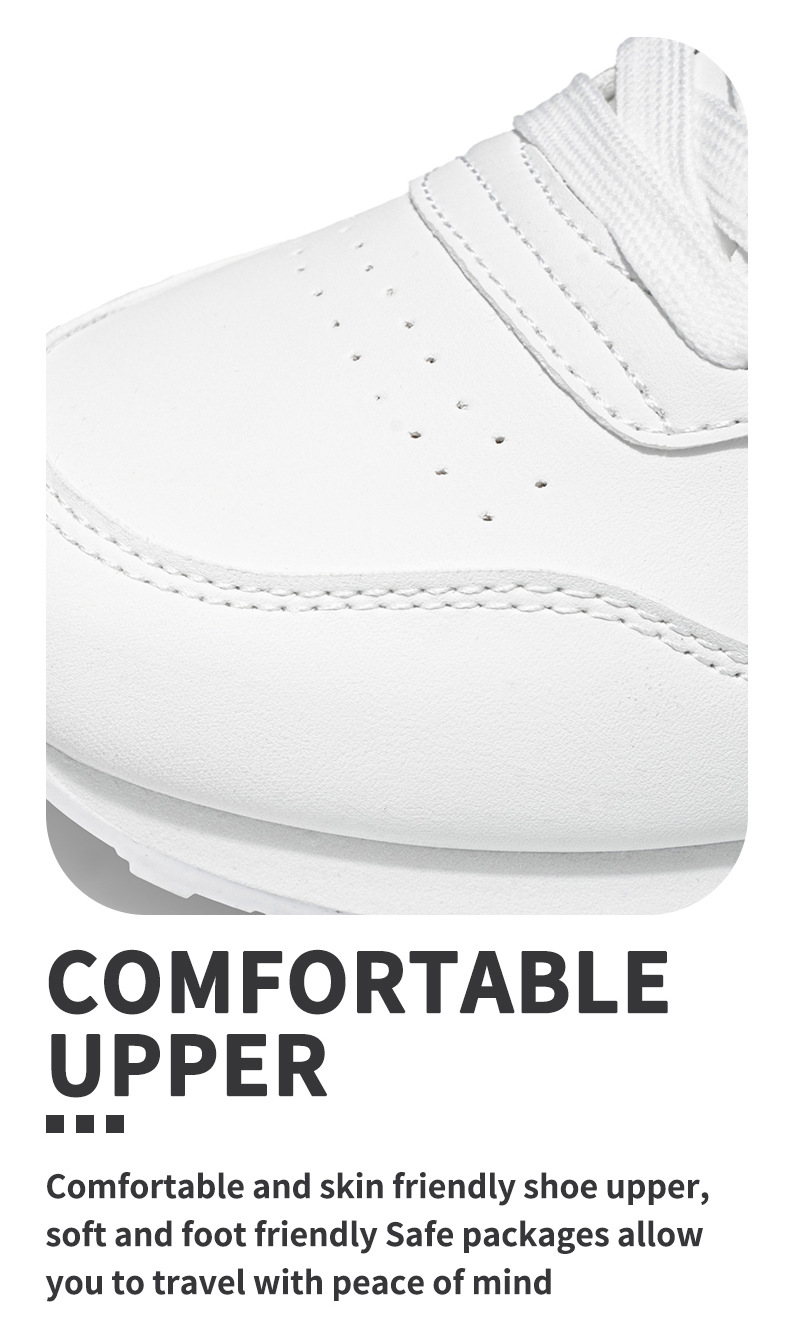 Men's Leather Casual Sneakers With Thick Sole For Height Increase_voghion.com