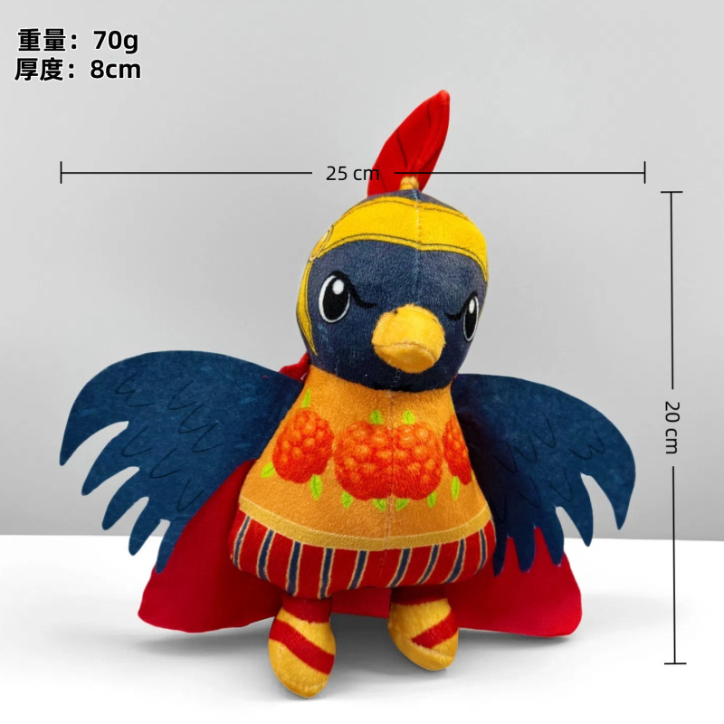 跨境新品AI美国山海经毛绒玩具tung tung tung sahur鲨鱼公仔现货|undefined