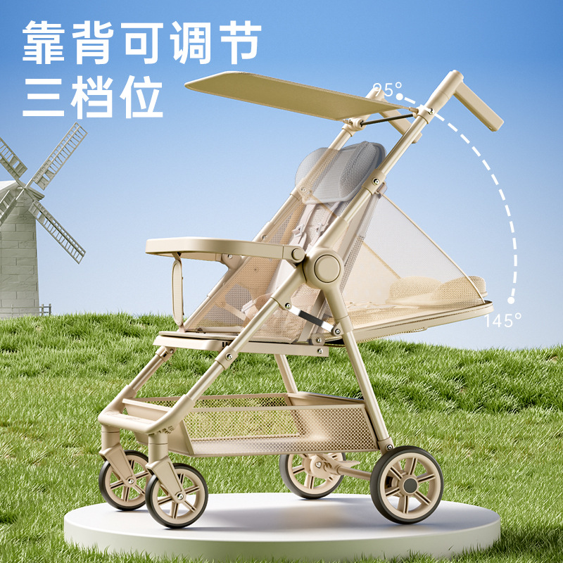 Pocket Stroller for Kids, Lightweight Foldable Baby Stroller for Easy Travel