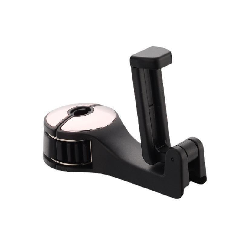 자동차 후크 다기능 자동차 창조적 인 후방 헤드 레스트 후크 자동차 잠금 유형 휴대 전화 지원 프레임 유니버설