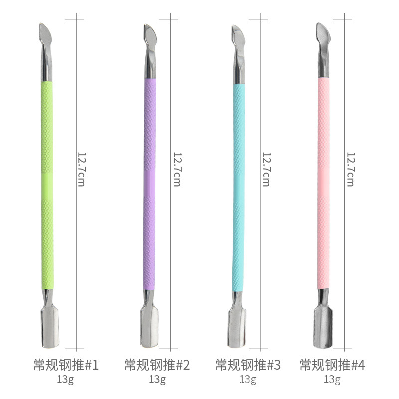 exfoliating double-sided nail polish stainless steel