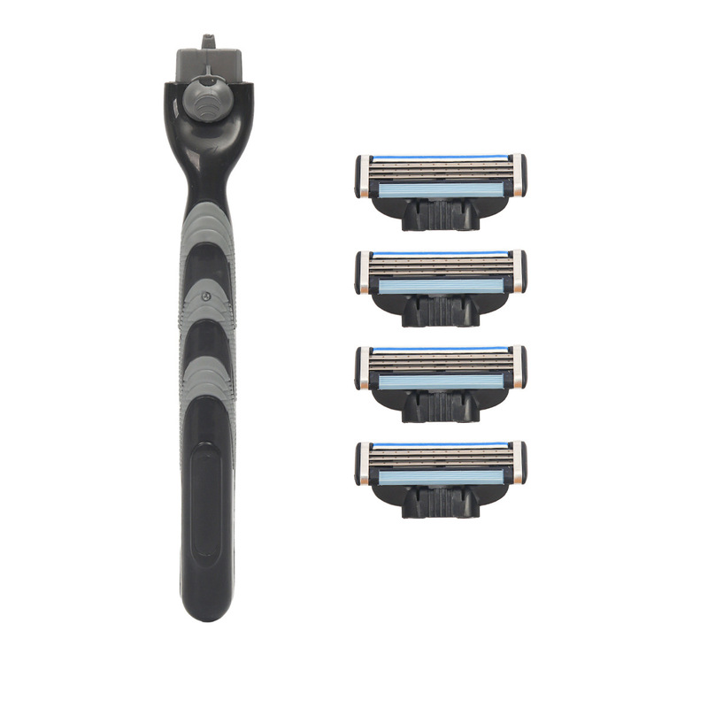 Cross-Border Export Three-Layer Blade Manual Razor Men's Razor Universal 3-Layer Blade Holder Factory Price
