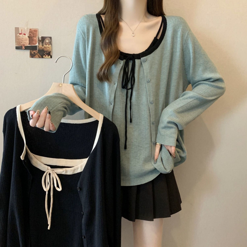 Trend capacious knitted set