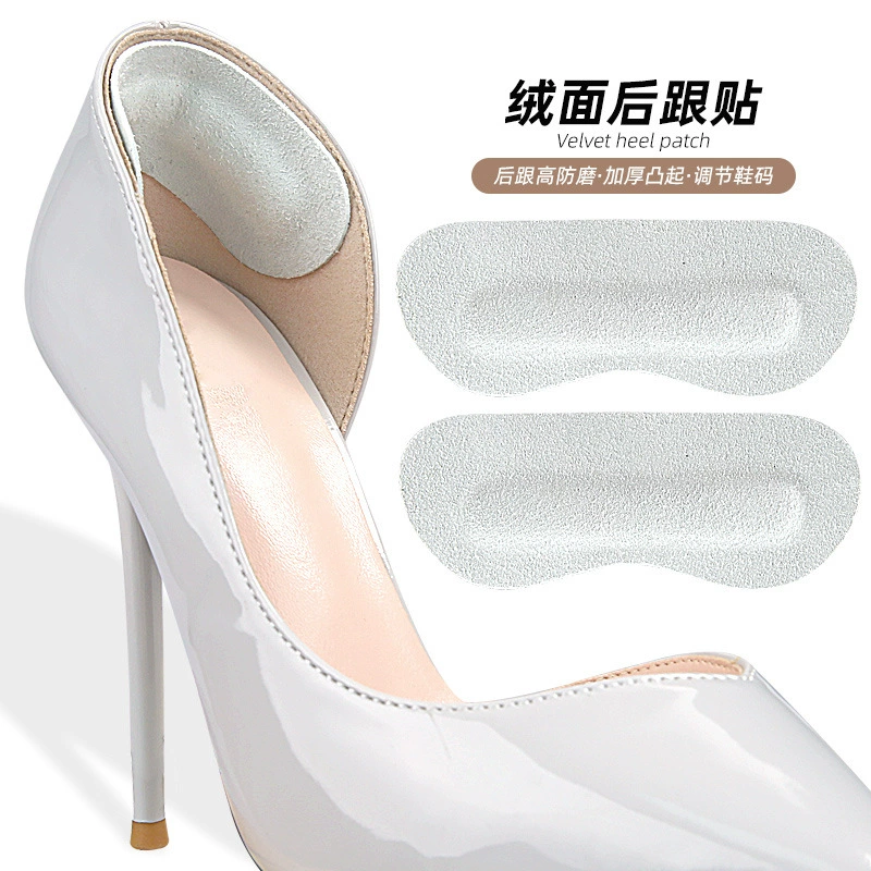 В наличии трансграничные замшевые туфли на каблуке из воловьей кожи, противоизносные амортизирующие Туфли на каблуке с медленным давлением, противоскользящие тонкие туфли с защитой от падения