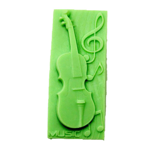 AW021-24 Musical Note Instrument Silicone Soap Mold