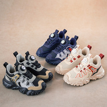 GC-LDZ8012【二棉】秋冬新款加绒保暖运动鞋男童女童中大童棉鞋