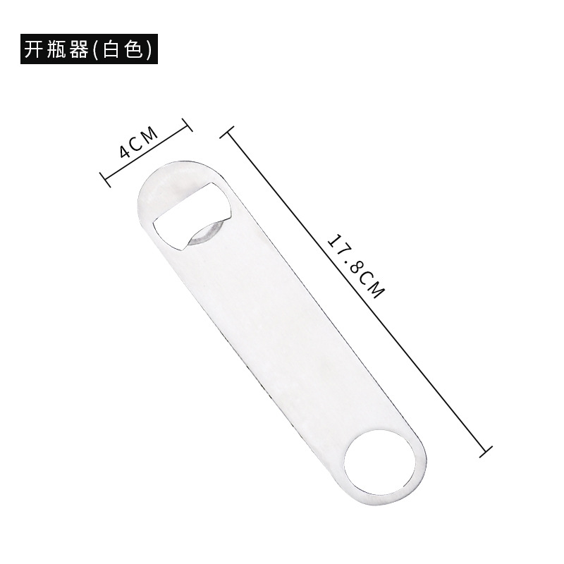 Fabricante abridor de botellas de cerveza abrebotellas multifunción personalizado creativo abridor de botellas de acero inoxidable abridor de latas de publicidad de metal