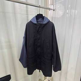 毒家现货正确版本高品质BL家25新款可乐拼接重工夹克外套男女同款