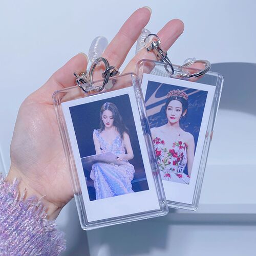 Transparent and simple style bus card holder student ID card holder employee ID card student card holder