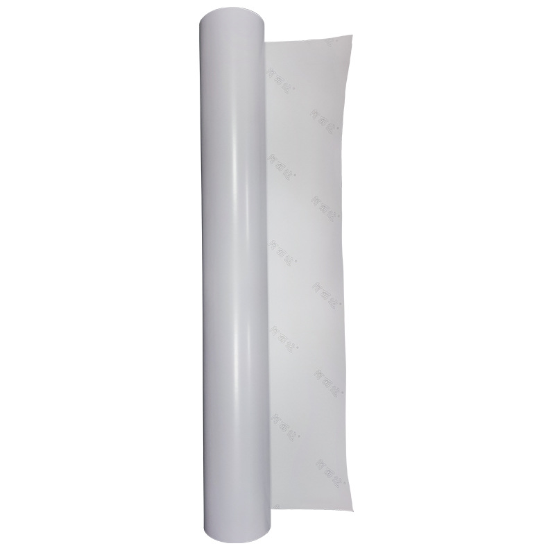 Venta al por mayor 120g pegamento blanco pegatinas de cuerpo de coche pegamento negro pegatinas de coche pintura de aerosol no puede mover blanco brillante PVC adhesivo materiales de publicidad al aire libre