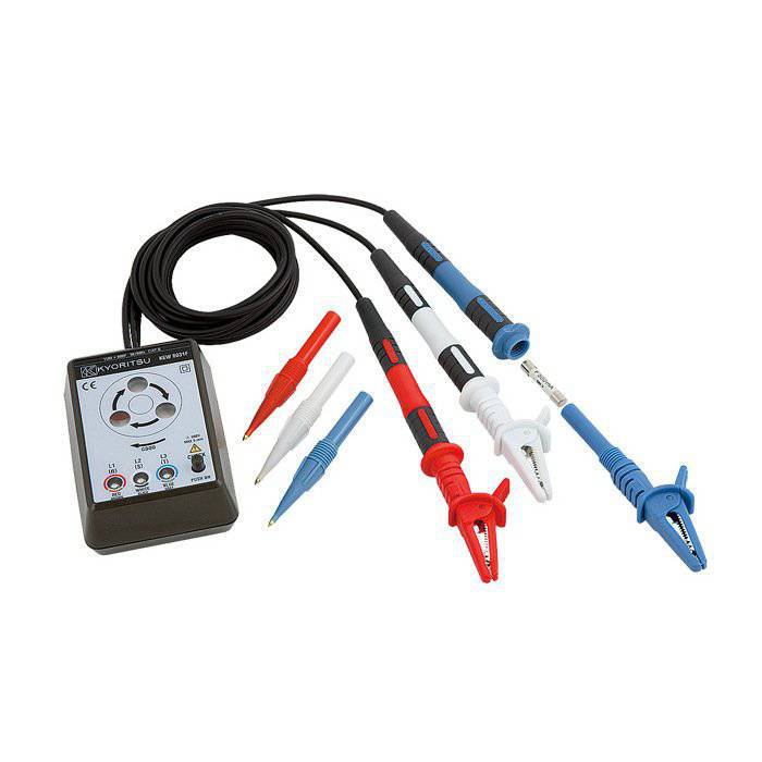 共立 kyoritsu 克列茨 MODEL8031CE 相序检测仪 测量三相电压范围