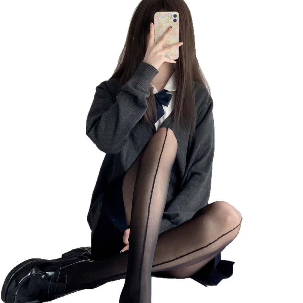 Wire, retro sexy ultra thin base tights, internet celebrity