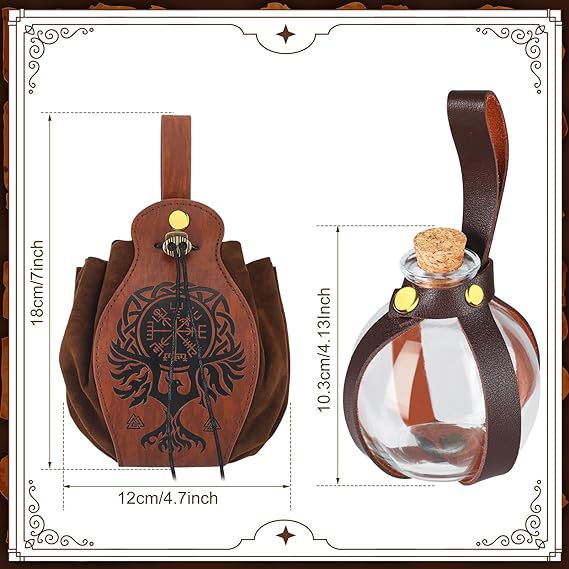 Medieval Leather Belt Image 5