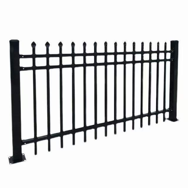 [Valla de acero de zinc] valla de hierro Camino Municipal Jardín Comunidad fábrica Villa patio cerca de la escuela