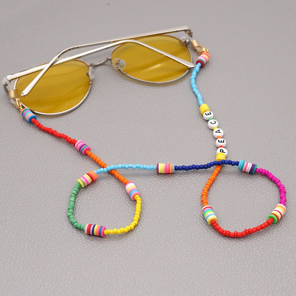 Multifunctional Beaded Non-slip Glasses Chain display picture 12