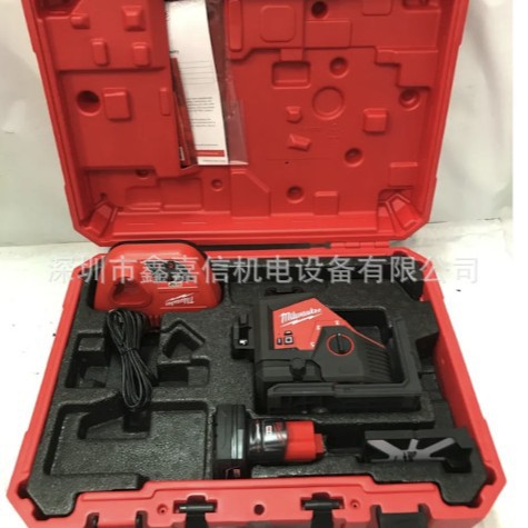 批发美国Milwaukee米沃奇三面鐳射水平儀 M12 3PL-0C