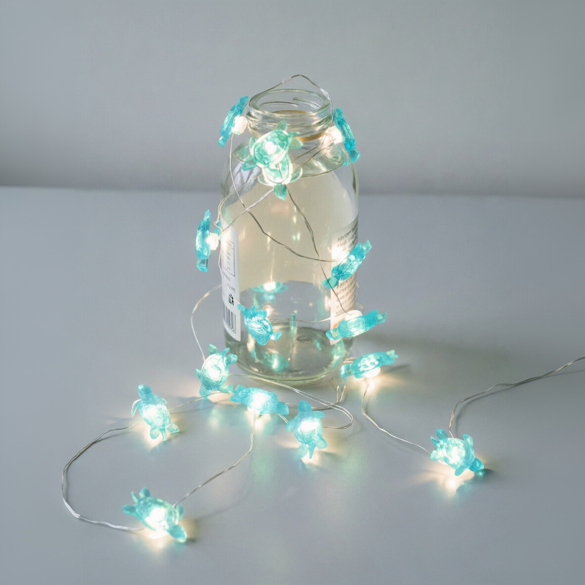 Cross-border Ocean Turtle Solar Copper Wire Light String Light IP65 Waterproof Outdoor Garden Decorative Light Amazon