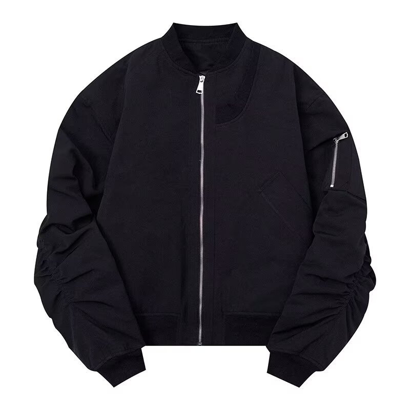 2024 Spring and Autumn Pi Handsome Jacket Men's Ins High Street Tide Brand Hong Kong Style Japanese Style Harajuku Style Korean Style Fashionable Loose Jacket 2024 Spring and Autumn Pi Handsome Jacket Men's Ins High Street Tide Brand Hong Kong Style Japanese Style Harajuku Style Korean Style Fashionable Loose Jacket