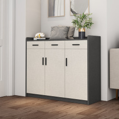 Solid Aluminum Alloy Cabinet Door Pulls T-shaped Round Head Wardrobe Cabinet Drawer Handles Black Modern Minimalist Luxury