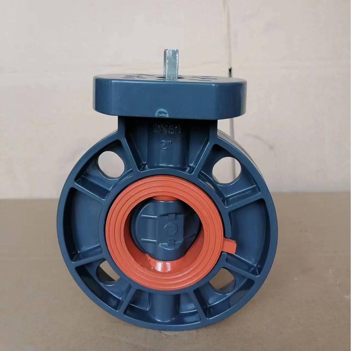 供应UPVC无头方轴阀体 FPM阀座 耐酸碱耐腐蚀  规格DN50-DN400