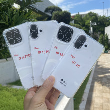 四角防摔手机壳气囊透明TPU适用荣耀80/90PRO/80 GT/90 GT/90LITE